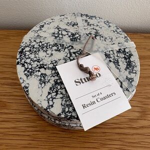 Set of 4 Resin Coasters